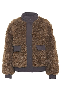 Save The Duck Valery Faux Fur Puffer Jacket