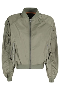 Save The Duck Zip-Up Bomber Jacket