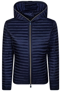 Save The Duck Zip-Up Hooded Quilted Jacket