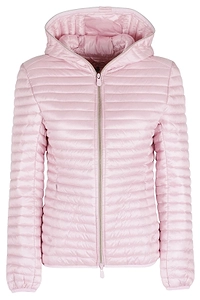 Save The Duck Zip-Up Hooded Quilted Jacket