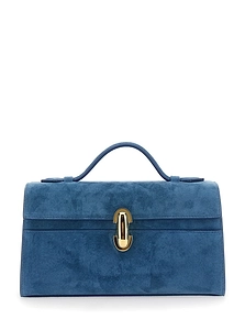 Symmetry Suede Clutch Bag