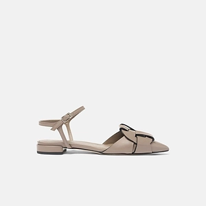 Amanda Woven Slingback Ballet Flats