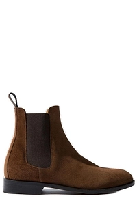 Caterina Round-Toe Chelsea Boots
