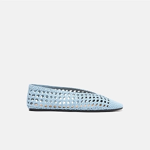 Ella Woven Ballet Flats