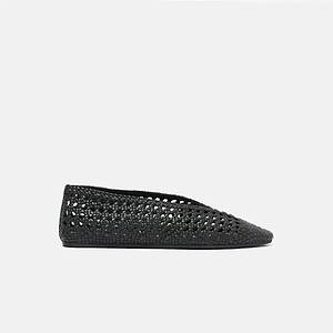 Ella Woven Ballet Flats