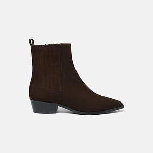 Olivia Suede Chelsea Boots