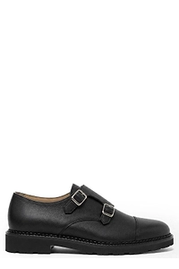 Oswald Lug Sole Monk Shoes