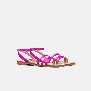Sarah Strappy Flat Sandals
