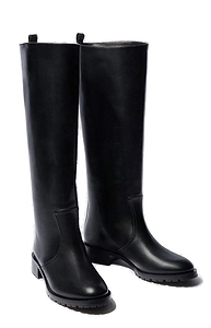 Sofia Slip-On Knee-High Boots