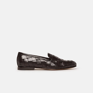 Valeria Woven Flat Shoes