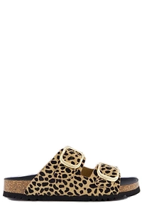 Scholl Noelle Leopard Printed Sandals