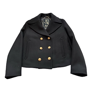 Sealup Cropped Double-Breasted Coat