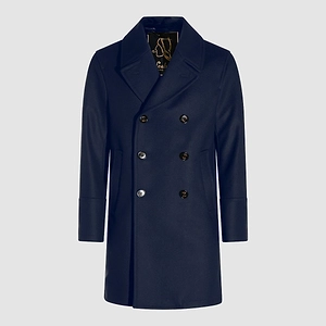 Sealup Double-Breasted Coat