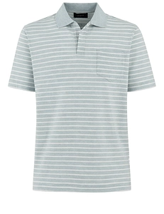 Sease Striped Chest-Pocket Polo Shirt