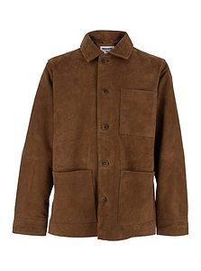 Sebago Suede Patch-Pocket Coat