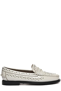 Studded Loafer Flats