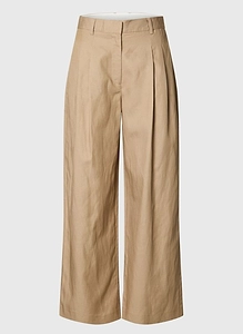 Selected Pleated Wide-Leg Pants