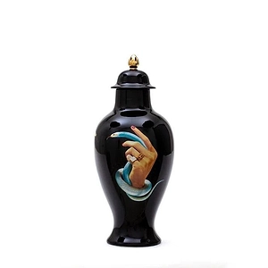 Seletti Hands With Snakes Vase