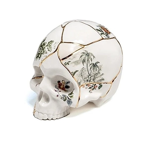 Kintsugi Skull