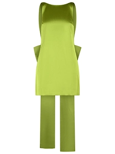 Self-Portrait Amibo Bow-Back Jumpsuit