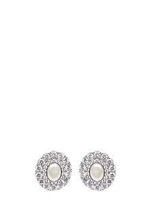 Self-Portrait Bijoux Pearl Crystal Earrings