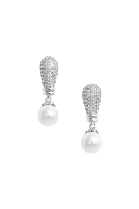 Self-Portrait Embellished Drop Earrings