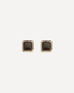 Hammered Enamel Stud Earrings