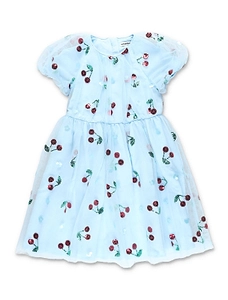 Cherry Sequin Tulle Dress