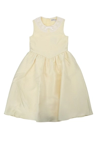 Self-Portrait Kids Taffeta Lace Dress