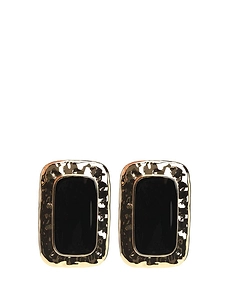 Self-Portrait Large Mottled Earrings