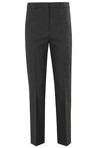 Semicouture Slim-Leg Tailored Cropped Trousers