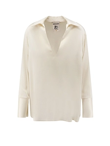 V-Neck Collar Shirt