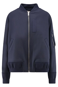 Zip Pocket Bomber Jacket