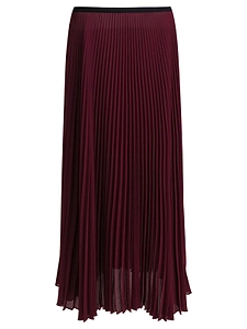 Elasticized Pleated Skirt