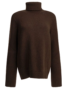Semper Roll-Cash Turtleneck Knitted Sweater