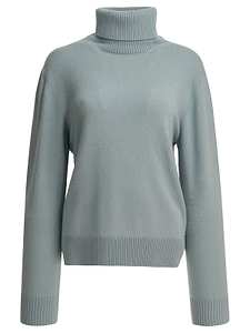 Roll-Neck Cashmere Knitted Sweater