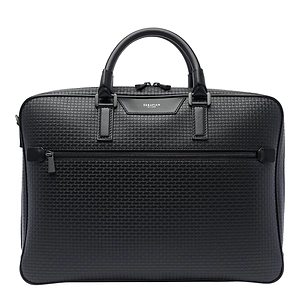 Zip-Up Slim Briefcase
