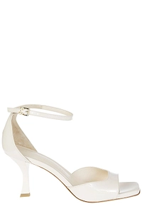 Sergio Levantesi Buckle Strap Heeled Sandals