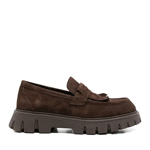 Sergio Moretti Chunky Sole Flat Shoes