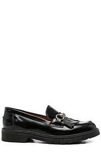 Sergio Moretti Fringed Chain Flat Shoes