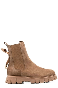 Sergio Moretti Lug-Sole Ankle Boots