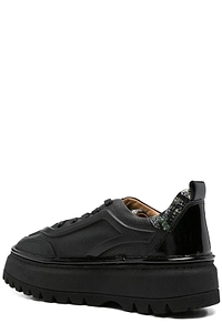 Sergio Moretti Platform Wedge Sneakers
