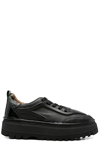 Sergio Moretti Platform Wedge Sneakers