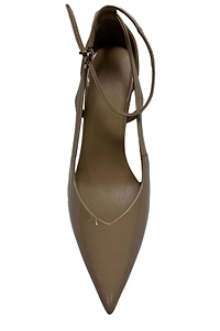 Sergio Moretti Patent Strappy Heeled Pumps