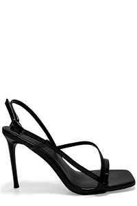 Sergio Moretti Strappy Square-Toe Heeled Sandals