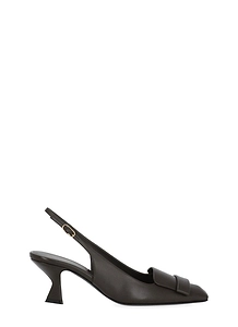 Sergio Rossi Slingback Kitten Heeled Pumps