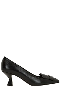 Sergio Rossi Square Toe Pumps