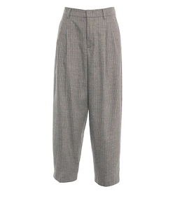 Sergio Rossi Striped Wide Leg Pants