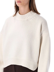 Spero Cropped Knitted Sweater