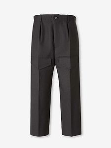 Setchu Pleated Wide-Leg Cargo Pants